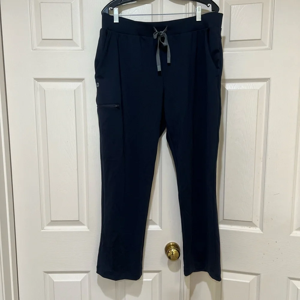 FIGS Technical Collection Men’s Sz XL Norris Straight Leg Navy Blue Scrub Pants